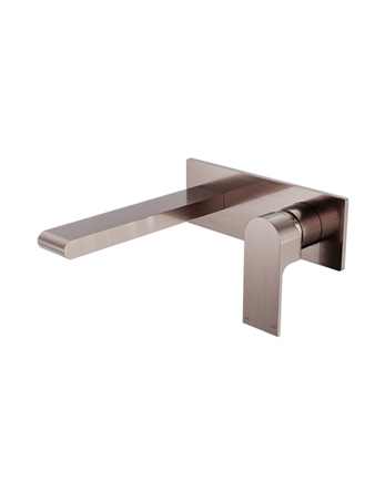 BIANCA WALL BASIN/BATH MIXER 187/230 MM BRUSHED BRONZE