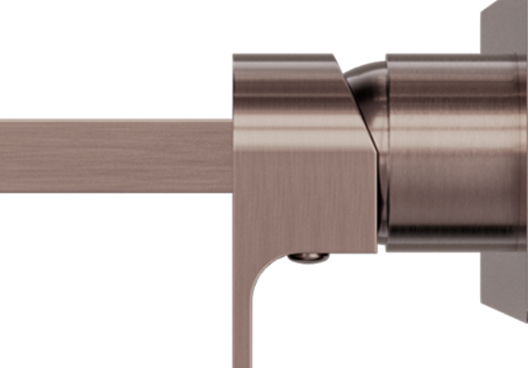 BIANCA WALL BASIN/BATH MIXER 187/230 MM BRUSHED BRONZE