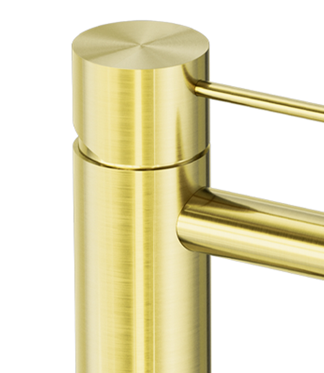 MECCA BASIN MIXER BRUSHED GOLD (NR221901BG)